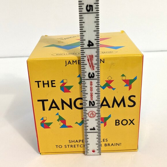 The Tangrams Box: Shape Puzzles to Stretch Your Brain Over 200 Puzzles! Magnetic - Picture 11 of 16